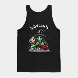 Witch Crafts and Baby Owl Crochet Tank Top